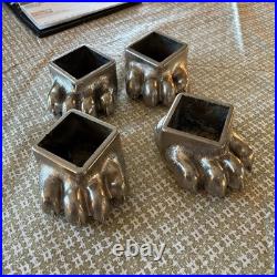Vintage Fisher Wood Stove Bear Claw Feet