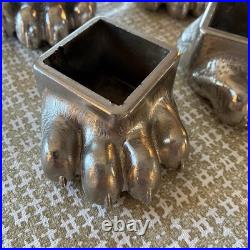 Vintage Fisher Wood Stove Bear Claw Feet