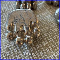 Vintage Fisher Wood Stove Bear Claw Feet