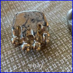 Vintage Fisher Wood Stove Bear Claw Feet