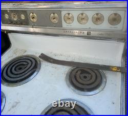 Vintage Frigidaire Custom Deluxe PARTS SMALL BURNER Range Stove