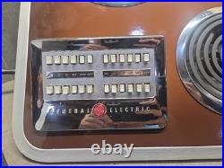 Vintage General Electric GE Push Button Brown Stove Top Vintage General Electric GE Push Button Brown Stove Top