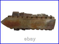 Vintage Heavy Cast Aluminum Locomotive Steam Train Wood Stove Humidifier