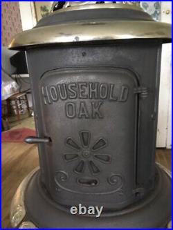 Vintage Household Oak Model 180 Coal/Wood burning Stove