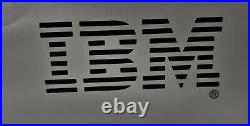 Vintage IBM Information Network Poster A New Range Of IBM Solutions USA MAP RARE