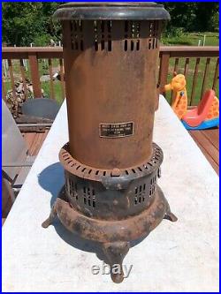 Vintage Kerosene Portable Heater United States Stove Co. Model US89-P