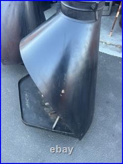 Vintage Mid-Century Indoor Firehood Fireplace Stove 1955 MCM