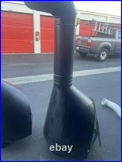 Vintage Mid-Century Indoor Firehood Fireplace Stove 1955 MCM