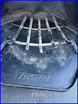 Vintage Mid-Century Indoor Firehood Fireplace Stove 1955 MCM