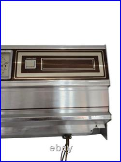 Vintage Montgomery Ward Oven Stove Top Panel & 3 Burner Plates (Rare)