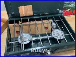 Vintage NOS Coleman 2 Burner Camp Stove 425F499 New Camping Survival Prepper
