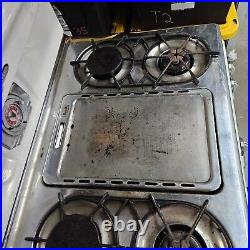 Vintage O'Keefe & Merritt 55-280-2 Range with Broiler, warmer, griddle & timer