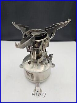 Vintage Old WWII WW2 Army Military U. S Aladdin 1945 Pocket Field Gas Cook Stove