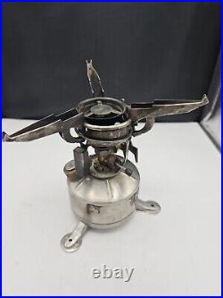 Vintage Old WWII WW2 Army Military U. S Aladdin 1945 Pocket Field Gas Cook Stove