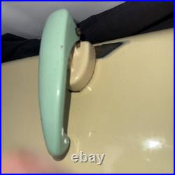 Vintage Original Chambers Stove Utility Closet Outer Door Yellow With Handle