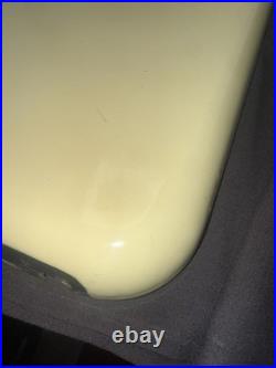 Vintage Original Chambers Stove Utility Closet Outer Door Yellow With Handle