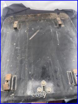 Vintage Original Chambers Stove Utility Closet Outer Door Yellow With Handle