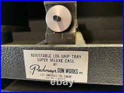 Vintage Pachmayr Super Deluxe Case 5 Pistol Range Case With Keys