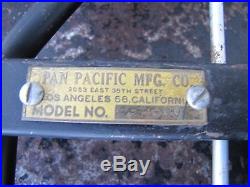 Vintage Pan Pacific 300 Princess RV Travel Trailer Propane Stove Oven 3 Burner