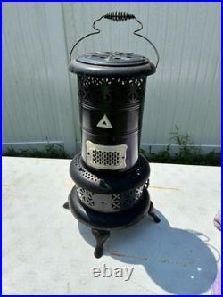 Vintage Perfection #525 Kerosene Oil Heater Portable Cabin Stove Clean Condition