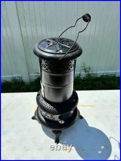 Vintage Perfection #525 Kerosene Oil Heater Portable Cabin Stove Clean Condition