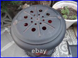 Vintage Perfection #525 Kerosene Oil Heater Stove Cabin Patio Antique Stove red