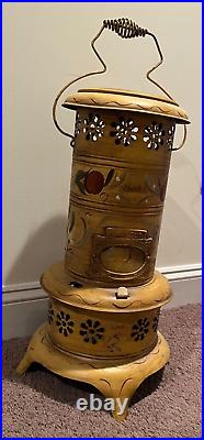 Vintage Perfection No. 12 Oil Kerosene Heater Stove Tole Paint 1970s EXCELLENT