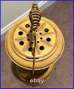 Vintage Perfection No. 12 Oil Kerosene Heater Stove Tole Paint 1970s EXCELLENT