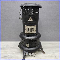 Vintage Perfection No 525 Black Oil Heater Pat 1913 Kerosene Stove Untested