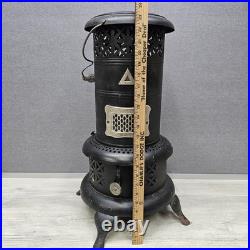 Vintage Perfection No 525 Black Oil Heater Pat 1913 Kerosene Stove Untested