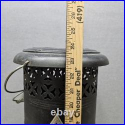 Vintage Perfection No 525 Black Oil Heater Pat 1913 Kerosene Stove Untested