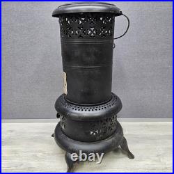 Vintage Perfection No 525 Black Oil Heater Pat 1913 Kerosene Stove Untested