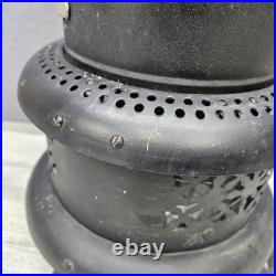 Vintage Perfection No 525 Black Oil Heater Pat 1913 Kerosene Stove Untested