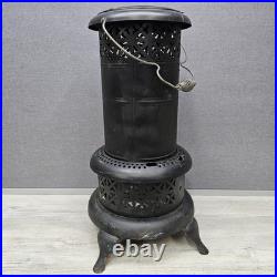 Vintage Perfection No 525 Black Oil Heater Pat 1913 Kerosene Stove Untested