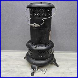 Vintage Perfection No 525 Black Oil Heater Pat 1913 Kerosene Stove Untested