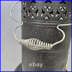 Vintage Perfection No 525 Black Oil Heater Pat 1913 Kerosene Stove Untested