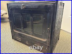Vintage Perfection Wood Stove Warming Oven Cleveland Ohio 1919 Flower Farmhouse