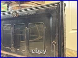 Vintage Perfection Wood Stove Warming Oven Cleveland Ohio 1919 Flower Farmhouse