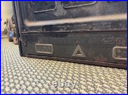 Vintage Perfection Wood Stove Warming Oven Cleveland Ohio 1919 Flower Farmhouse