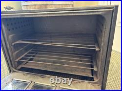 Vintage Perfection Wood Stove Warming Oven Cleveland Ohio 1919 Flower Farmhouse