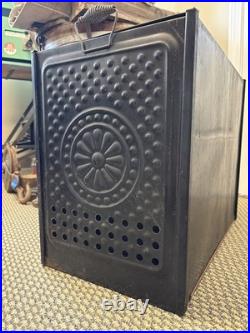 Vintage Perfection Wood Stove Warming Oven Cleveland Ohio 1919 Flower Farmhouse