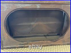 Vintage Perfection Wood Stove Warming Oven Cleveland Ohio 1919 Flower Farmhouse