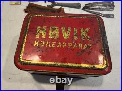 Vintage Primus No. 41 Brass Camp Stove Høvik Verk Norway