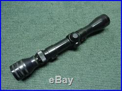 Vintage Redfield 2-7 Rifle Scope With Accu-range Reticle U. S. Made Excellent