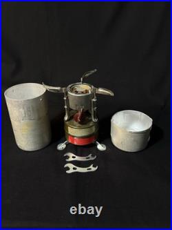 Vintage Rogers US Military Single Burner Pocket Stove M-1950