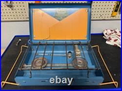 Vintage SEARS (Coleman) 2 Burner Camp Stove Model 476 74960