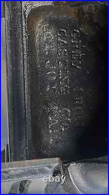 Vintage SPARK Antique Miniature Salesman Sample Cast Iron Pot 14