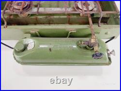 Vintage Sears Coleman 2 Burner Camp Stove Model 476 72244 Avocado Green 8/75