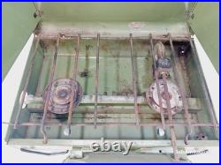 Vintage Sears Coleman 2 Burner Camp Stove Model 476 72244 Avocado Green 8/75