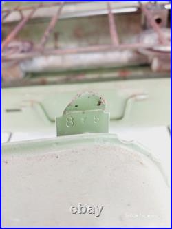 Vintage Sears Coleman 2 Burner Camp Stove Model 476 72244 Avocado Green 8/75